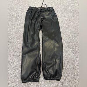 Enza Costa Black Joggers
